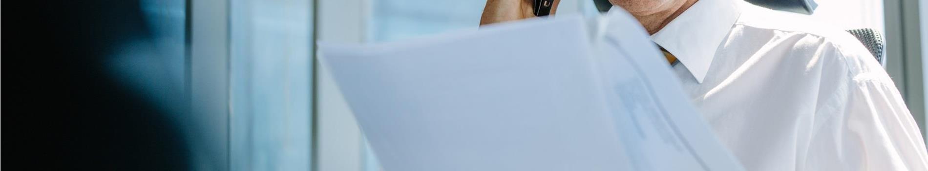 Un imprenditore al lavoro